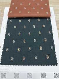 7026-1615-1 60 ローン 9088 ミニペイズリー[生地] 北高 サブ画像