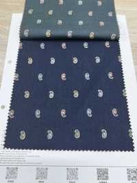 7026-1615-1 60 ローン 9088 ミニペイズリー[生地] 北高 サブ画像