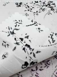 7026-1630-2 60 タイプライター ぼかし花[生地] 北高 サブ画像