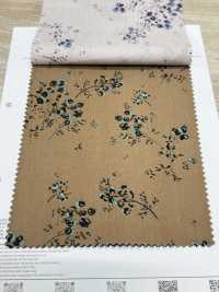 7026-1630-2 60 タイプライター ぼかし花[生地] 北高 サブ画像