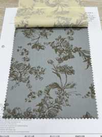 7026-1630-3 60 タイプライター エッチングブーケ[生地] 北高 サブ画像