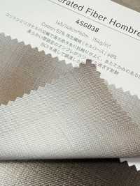 4SG038 C/Regenerated ファイバー オンブレー プレイド[生地] シャンブレー サブ画像