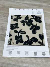 7026-1210-1 30 ビエラ 手描きタッチ花柄[生地] 北高 サブ画像