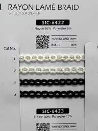 SIC-6422 レーヨン ラメブレード[リボン・テープ・コード] SHINDO(SIC) サブ画像