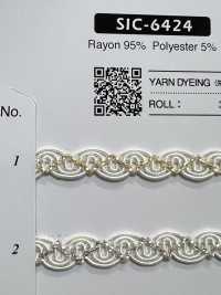 SIC-6424 レーヨン ラメブレード[リボン・テープ・コード] SHINDO(SIC) サブ画像