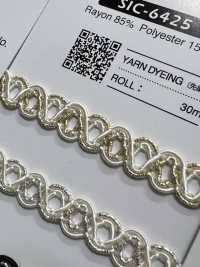 SIC-6425 レーヨン ラメブレード[リボン・テープ・コード] SHINDO(SIC) サブ画像