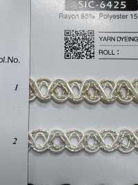 SIC-6425 レーヨン ラメブレード[リボン・テープ・コード] SHINDO(SIC) サブ画像