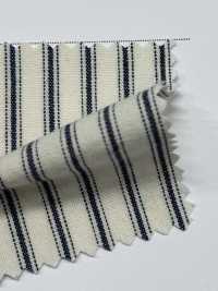 HK2020W 岡山産 インディゴ 先染め ヒッコリー・ワンウォッシュ[生地] 古山 サブ画像