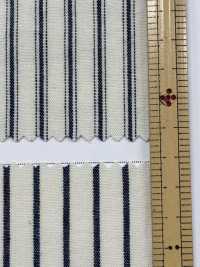 HK2020W 岡山産 インディゴ 先染め ヒッコリー・ワンウォッシュ[生地] 古山 サブ画像