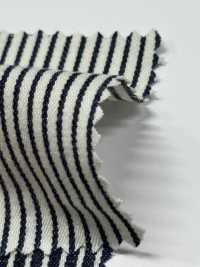 HK2220W 岡山産 インディゴ 先染め ヒッコリー・ワンウォッシュ[生地] 古山 サブ画像