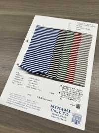 W-49048 アメリカン ヴィンテージ ミジン ボーダー[生地] ミナミ サブ画像