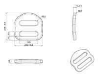 HH043 アルティカ コーンヘッドトリグライド[バックル・カン類] Trimmers サブ画像