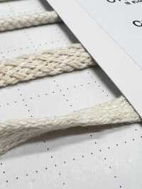 C6 天然素材コード PART1 綿6 袋紐 8.0mm[リボン・テープ・コード] こるどん サブ画像