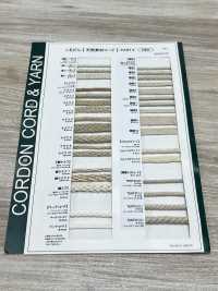 LR1 天然素材コード PART2  麻レーヨン1 丸紐 3.5mm[リボン・テープ・コード] こるどん サブ画像