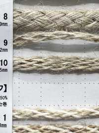 KNF10 天然素材コード PART2 ケナフ10 袋紐 5.0mm[リボン・テープ・コード] こるどん サブ画像