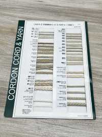 CL10 天然素材コード PART2 綿麻10 袋紐 8.0mm[リボン・テープ・コード] こるどん サブ画像