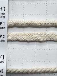 CSC2 天然素材コード PART2 コットンスラブコード2 袋紐 7.5mm[リボン・テープ・コード] こるどん サブ画像
