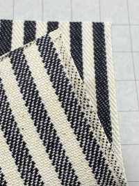 W3333-D コットン ボールドストライプ ヒッコリー デニム 10oz[生地] 吉和織物 サブ画像