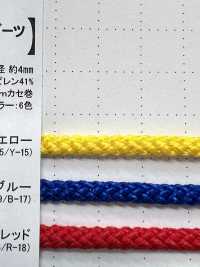 WKBC ワーキングブーツコード 丸紐 4.0mm[リボン・テープ・コード] こるどん サブ画像