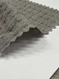 HK1145BW 武蔵之墨染 刺し子風ドビー[生地] 古山 サブ画像