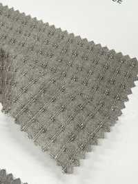 HK1145BW 武蔵之墨染 刺し子風ドビー[生地] 古山 サブ画像