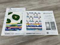 28064 パラリンアート® オックスプリント ～ゆかいな動物たち～[生地] SUNWELL(サンウェル) サブ画像