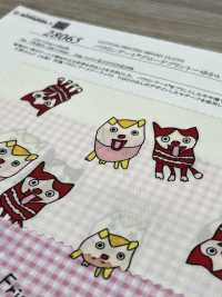 28065 パラリンアート® ブロードプリント ～ゆかいな動物たち～[生地] SUNWELL(サンウェル) サブ画像