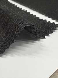 HK2001BW インディゴシャンブレーシーチング・墨汁コーティング ワンウォッシュ[生地] 古山 サブ画像