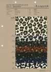 4245 ブロード Animal Print Leopard
