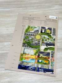 4256 ブロード Stylish Relax  ISLAND PATCH[生地] VANCET サブ画像