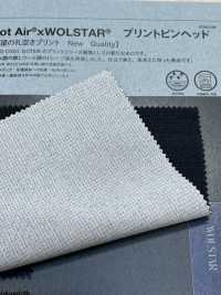 1038616 DotAir®(ドットエア®) × WOLSTAR®️(ウォルスター®️)  プリントピンヘッド[生地] 瀧定名古屋 サブ画像