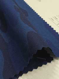 A-1572 ナチュラルモチーフ インディゴ染 プリント[生地] 有延商店 サブ画像