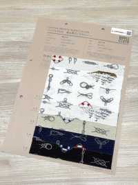 82170 リップルクロス 海は男のノスタルジー  Rope&Ship[生地] VANCET サブ画像