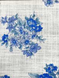 850559 リネンライク スラヴ サロンドフルール Petit Bouquet[生地] VANCET サブ画像