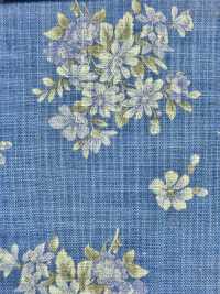 850559 リネンライク スラヴ サロンドフルール Petit Bouquet[生地] VANCET サブ画像