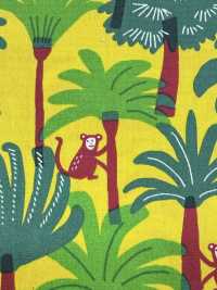 850600 ブロード スタイリッシュポップ Tropical Monkey[生地] VANCET サブ画像