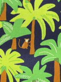 850600 ブロード スタイリッシュポップ Tropical Monkey[生地] VANCET サブ画像