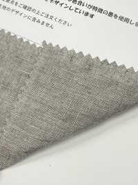 HK200BW 40リネンW巾・墨汁染め・OW[生地] 古山 サブ画像