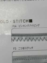 M-9910-PKK M-9910 スコッチライト ピンキングパイピング[リボン・テープ・コード] STAR BRAND (星加) サブ画像