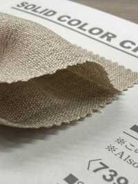 B7395Z リネンライク リノシャンブレーストレッチ 半折[生地] VANCET サブ画像