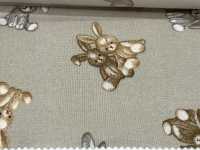 AP62202 マイ フラッフィー フレンズ アニマル シーチング (丸巻)[生地] コスモテキスタイル サブ画像