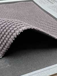 1078609DG 空紡糸 引き揃え 度詰め ワッフル ダメージ加工[生地] 瀧定名古屋 サブ画像