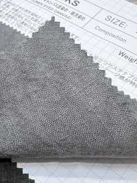 SBY40KS L1/40 リネンキャンバス 炭染め・柿渋染め[生地] 柴屋 サブ画像