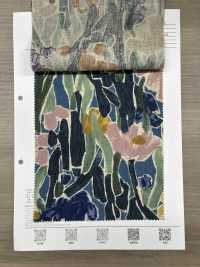 8026-1790-2 綿 麻 シーチング  アートボタニカル[生地] 北高 サブ画像