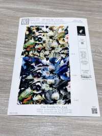 KKP8032-58D-BK-464 シルデューサテン 広巾[生地] 宇仁繊維(小紋工房) サブ画像