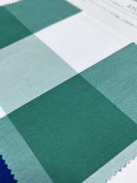 KYC910-W-C-1 T/C 先染め チェック 広巾[生地] 宇仁繊維(小紋工房) サブ画像