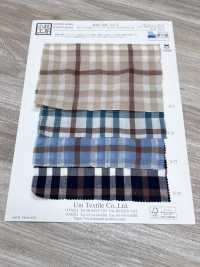 KYC921-C-1 綿 テンセル 先染め シャーリング[生地] 宇仁繊維(小紋工房) サブ画像