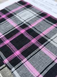 KYC921-C-2 綿 テンセル 先染め シャーリング[生地] 宇仁繊維(小紋工房) サブ画像