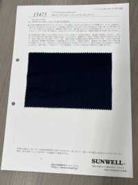 13475 8W インディゴ コーデュロイ (レギュラー)[生地] SUNWELL(サンウェル) サブ画像