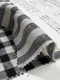 59992 C/L ネッピースラブ エクリュチェック&ストライプ[生地] VANCET サブ画像